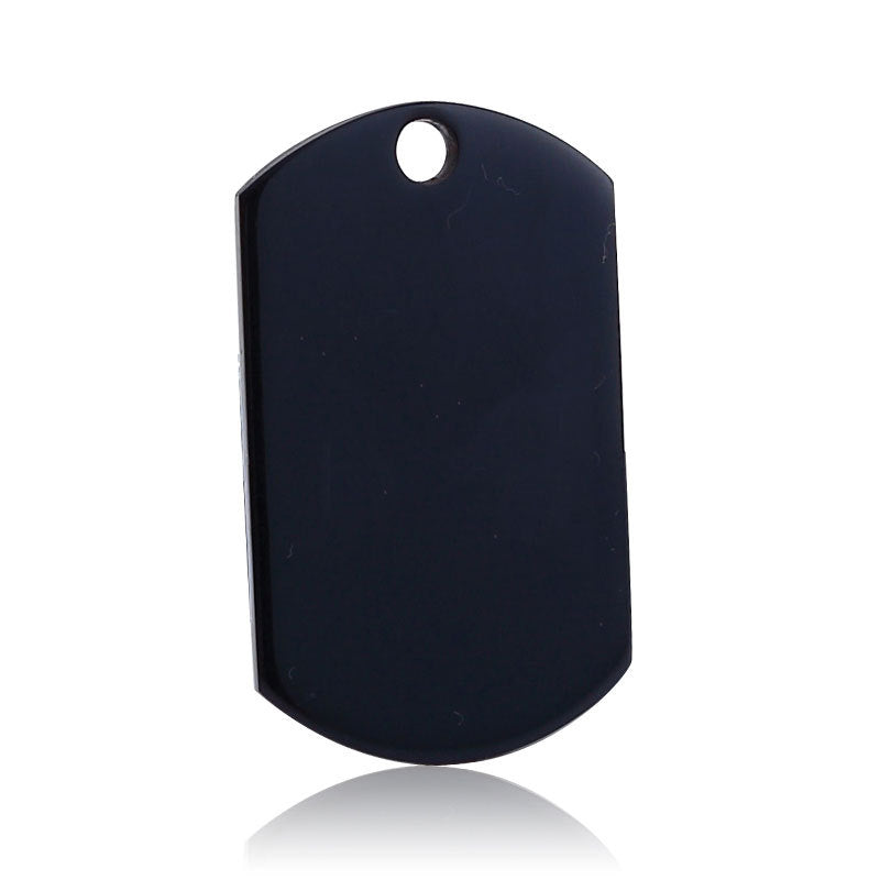 HKM-408211 Personalized Stainless Steel Anti-Lost Pet ID Tag - Durable, Custom Engravable Designs in Various Shapes