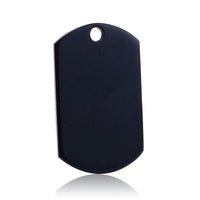 HKM-408211 Personalized Stainless Steel Anti-Lost Pet ID Tag - Durable, Custom Engravable Designs in Various Shapes