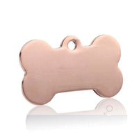HKM-408211 Personalized Stainless Steel Anti-Lost Pet ID Tag - Durable, Custom Engravable Designs in Various Shapes