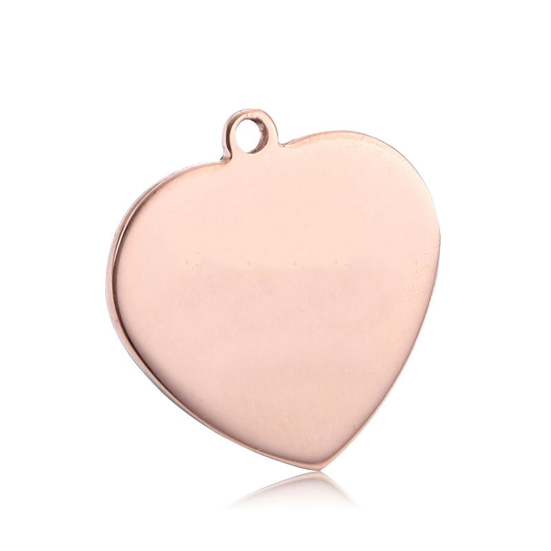 HKM-408211 Personalized Stainless Steel Anti-Lost Pet ID Tag - Durable, Custom Engravable Designs in Various Shapes