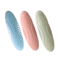 HKM-537939 Durable TPR Dog Chewing Toy - Molar Teeth Care in Blue, Pink, and Green, 12CM Length