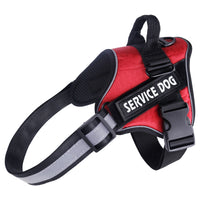 HKM-327507 Durable and Comfortable Pet Chest Harness with Leash - Lightweight, Scalable Design in Red, Black, and Pink