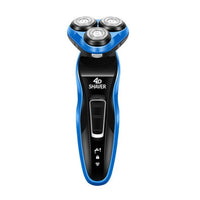 HKM-544403 4-in-1 Multifunctional Wet/Dry Men's Electric Shaver with 3D Floating Head and Rechargeable Battery