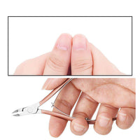 HKM-855699 Stainless Steel Dead Skin Cuticle Shears and Nail Tool Set for Adults - Three Colors Available