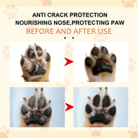 HKM-579155 Pet Moisturizing Paw Cream for Cats and Dogs - Softens and Protects Dry, Cracked Paw Pads