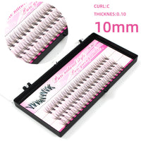 HKM-484947 Natural Look Self-Grafted Cluster False Eyelashes, Imported Fiber Yarn, Various Lengths Available