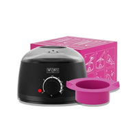 HKM-444947 200CC Wax Warmer with 7oz Silicone Bowl - Portable Hair Removal Heater for Effortless At-Home Waxing