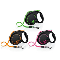 HKM-063891 Fluorescent Green 5M Traction Rope for Outdoor Pet Activities