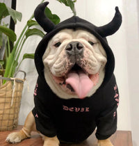 HKM-152019 Halloween Pet Fleece Sweater - Pure Cotton Casual Wear, Multiple Sizes Available