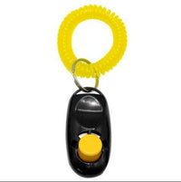 HKM-109651 Dog Training Clicker with Key Ring and Wrist Strap in Various Colors