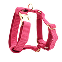 HKM-915027 Velvet Fabric Dog Collar with Adjustable Sizing and Accessories