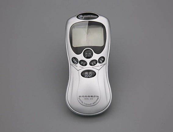 HKM-476563 Digital Meridian Physiotherapy Multi-Function Portable Pulse Massager with Self-Adhesive Electrode Pads