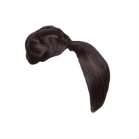 HKM-414163 Imported High-Temperature Silk Chemical Fiber Retro Hair Bag with Rose Net Design
