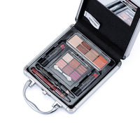 HKM-485779 Versatile Makeup Set with Eyeshadow Palette, Lipstick, Concealer, and Brush