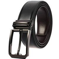 HKM-375763 Elegant Men’s Pin Buckle Leisure Belt - Model LY35-3557-1