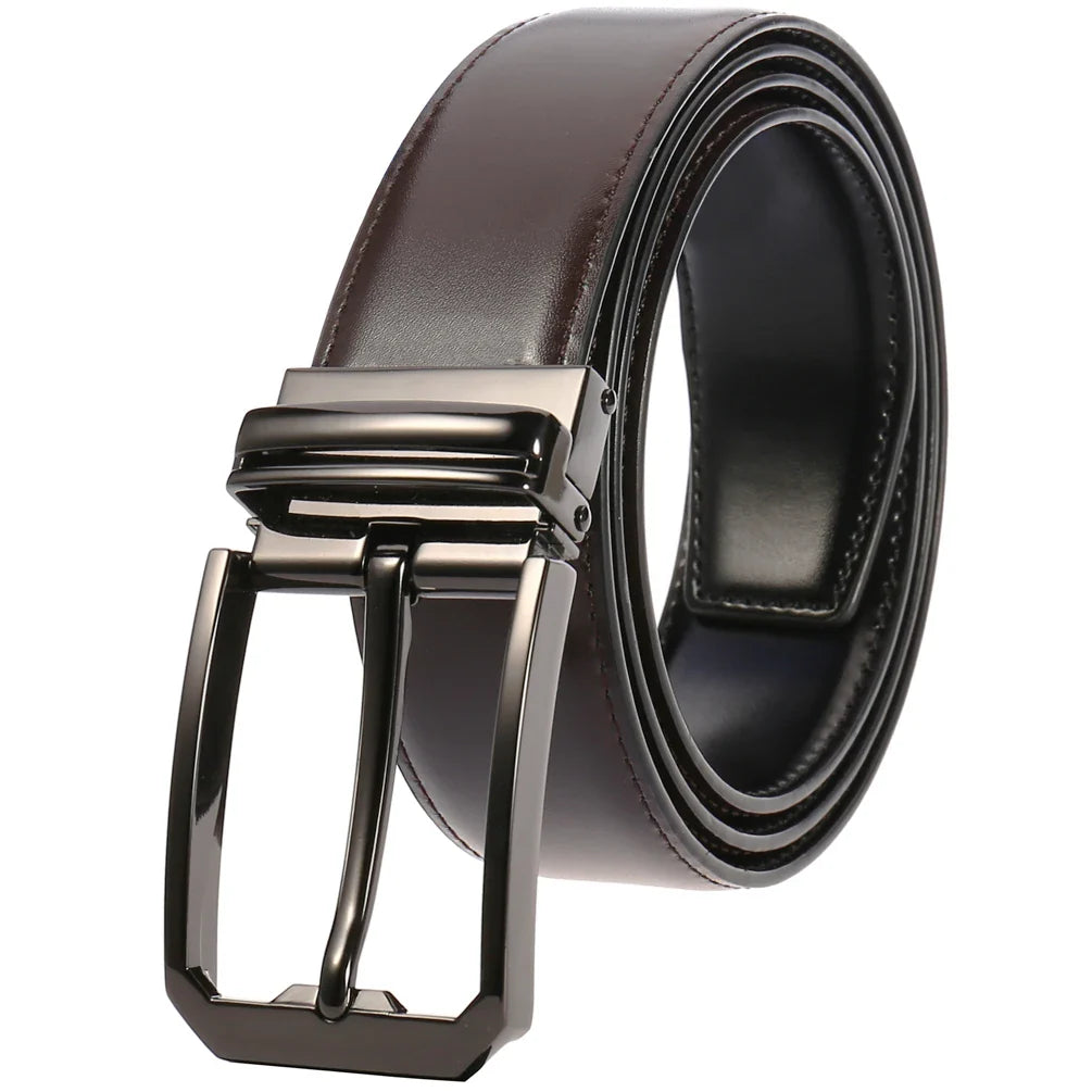 HKM-375763 Elegant Men’s Pin Buckle Leisure Belt - Model LY35-3557-1