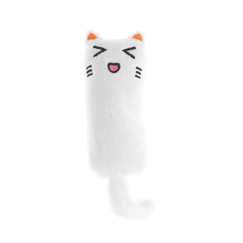 HKM-960787 Bite-Resistant Cat Toy with Mint Scent and Crinkly Texture – Multiple Expressions Available