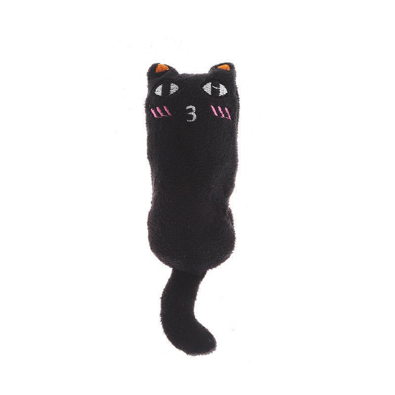 HKM-960787 Bite-Resistant Cat Toy with Mint Scent and Crinkly Texture – Multiple Expressions Available