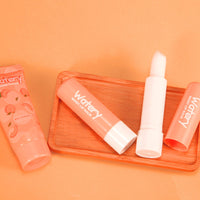 HKM-006931 Moisturizing Hand Cream and Lip Balm Set with Avocado, Strawberry, and Peach Extracts