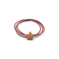 HKM-561043 Star-Shaped Korean Style Rubber Hair Ties for Women
