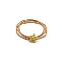 HKM-561043 Star-Shaped Korean Style Rubber Hair Ties for Women