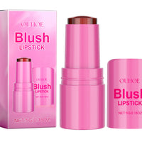 HKM-038547 Hydrating Blush Lipstick with Botanical Extracts - Nourishing Formula in Compact Size