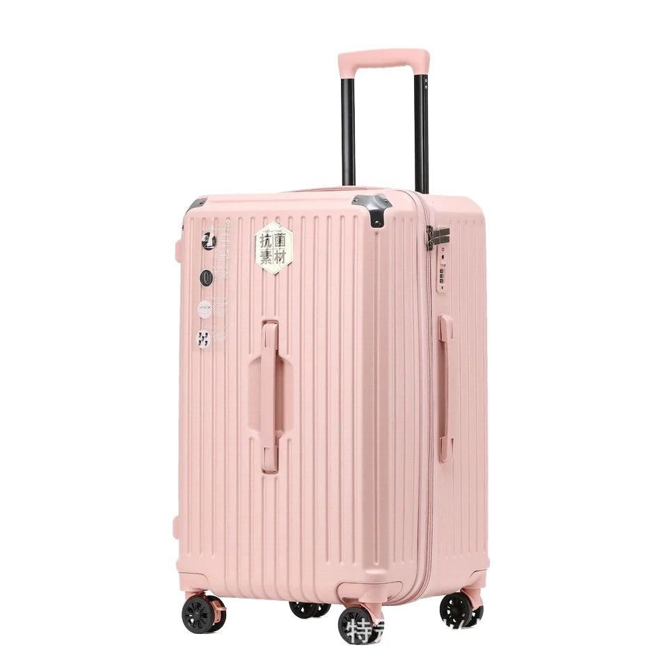 KTX-883923 Stylish Travel Suitcase Set with Trolley and Wheels for Girls
