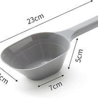 HKM-679379 Pet Food Scoop with Measurement Lines - 1 Cup Capacity, BPA-Free, Dishwasher Safe, Made with 25% Recycled Plastic