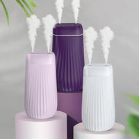 HKM-298259 USB Mini Desktop Humidifier with Dual Heads, 1.0-2.5L Capacity, Negative Ion Function, 36dB Quiet Operation