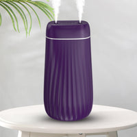 HKM-298259 USB Mini Desktop Humidifier with Dual Heads, 1.0-2.5L Capacity, Negative Ion Function, 36dB Quiet Operation