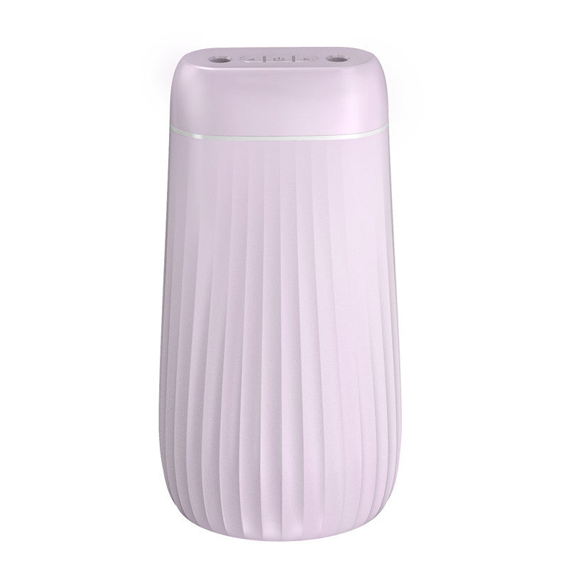 HKM-298259 USB Mini Desktop Humidifier with Dual Heads, 1.0-2.5L Capacity, Negative Ion Function, 36dB Quiet Operation
