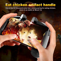 HKM-455827 Adjustable Game Controller with Trigger for Mobile Devices, Compatible with iOS and Android, Lightweight and Portable Design