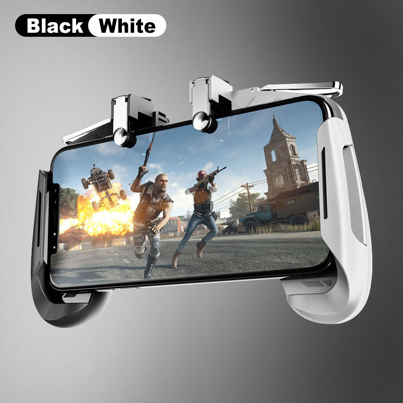 HKM-455827 Adjustable Game Controller with Trigger for Mobile Devices, Compatible with iOS and Android, Lightweight and Portable Design