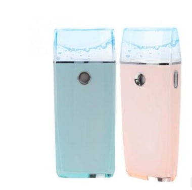 HKM-149587 Portable Electric Facial Steamer with 18ml Capacity - Compact Design for Hydrating Skincare