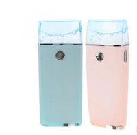 HKM-149587 Portable Electric Facial Steamer with 18ml Capacity - Compact Design for Hydrating Skincare