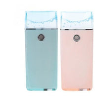 HKM-149587 Portable Electric Facial Steamer with 18ml Capacity - Compact Design for Hydrating Skincare