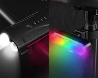 HKM-692883 Rechargeable USB Mountain Bike Taillight Set for Night Riding with Colorful Features