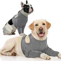 HKM-983571 Comfortable Pet Front Leg Sleeve Wrap for Healing Support - Anti-Licking Elbow Brace for Dogs
