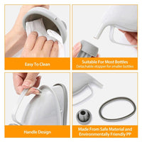 HKM-942355 Portable Unisex Urinal Funnel for Travel, Camping, and Outdoor Use