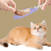 HKM-200915 Fishbone-Shaped Detangling Brush for Cats and Dogs - Perfect Grooming Tool for Pets