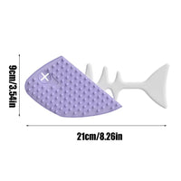 HKM-200915 Fishbone-Shaped Detangling Brush for Cats and Dogs - Perfect Grooming Tool for Pets