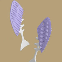 HKM-200915 Fishbone-Shaped Detangling Brush for Cats and Dogs - Perfect Grooming Tool for Pets