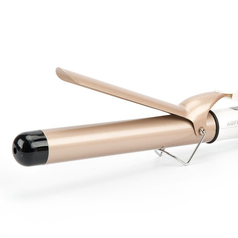 HKM-865235 Coil Rod Curling Iron with 21-30mm Diameter for Large and Small Volume Hairstyles