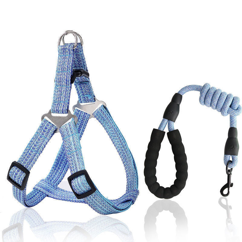 HKM-581587 Explosion-Proof Retractable Dog Harness Leash for Small to Large Breeds