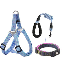 HKM-581587 Explosion-Proof Retractable Dog Harness Leash for Small to Large Breeds