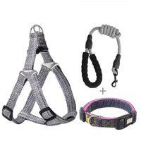 HKM-581587 Explosion-Proof Retractable Dog Harness Leash for Small to Large Breeds