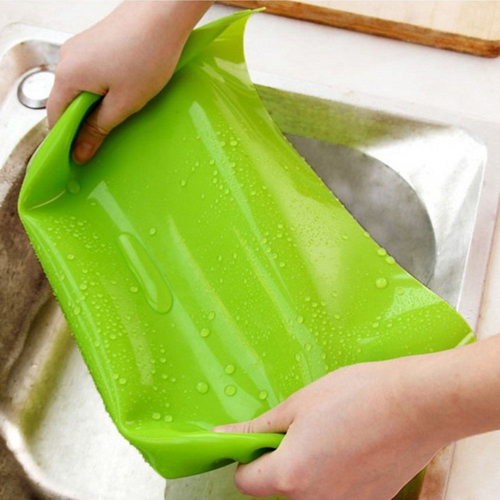 JMT-863882 Silicone Pet Feeding Mat for Dogs - Rectangular Design for Easy Cleaning and Floor Protection