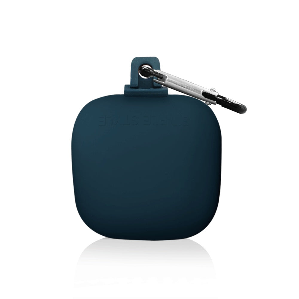 KTX-226195 Silicone Protective Sleeve for Powerbeats Pro Wireless Headphones - Adjustable Hook, Available in Red, Blue, Black