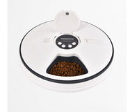 HKM-508435 Automatic Timed Pet Feeder - Plastic Design, Multiple Color Options