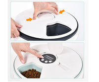 HKM-508435 Automatic Timed Pet Feeder - Plastic Design, Multiple Color Options